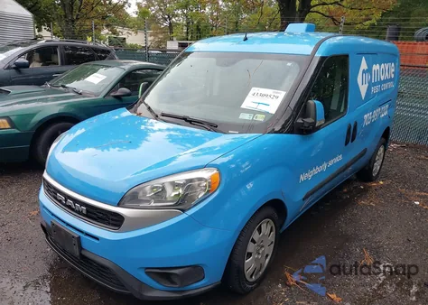 2019 Ram Promaster City Tradesman Slt from USA, damaged, VIN ZFBHRFBBXK6M22824